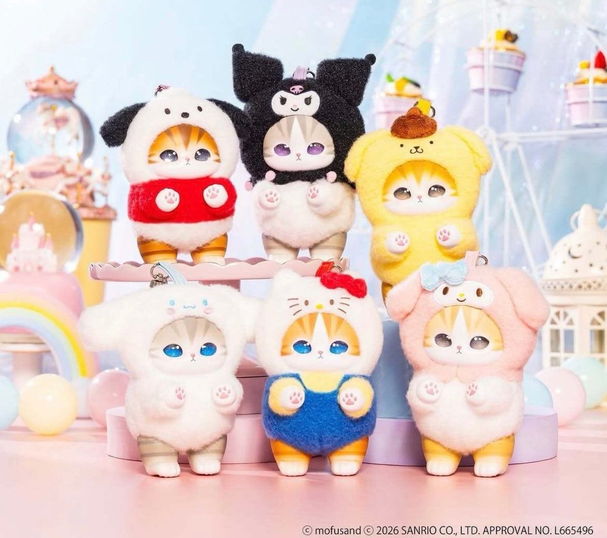 Mofusand x Sanrio series (2) blind box