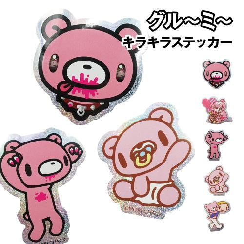 Gloomy Bear Glitter Sticker pack