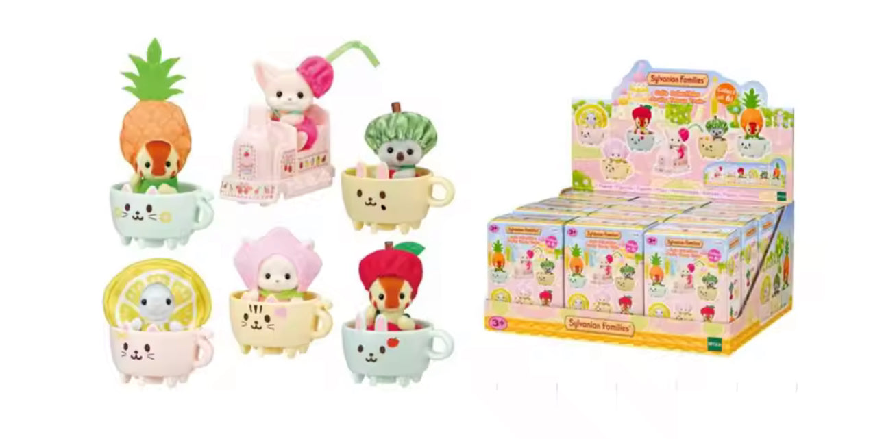 Sylvanian Families: Fruity Teacup Train Blind Box (1 Random)