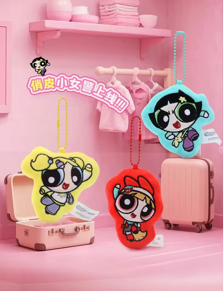 Powerpuff girls: plush & magnet charm (1 random)