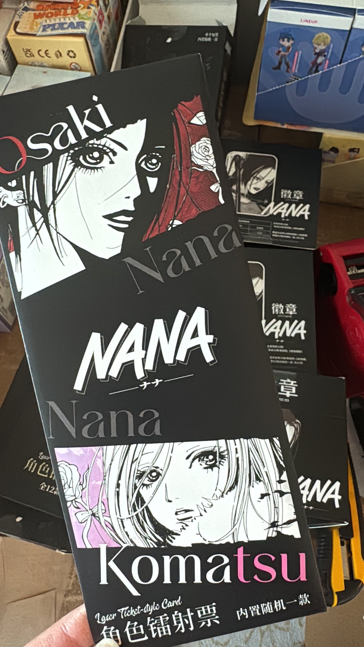 Nana concert ticket bookmark