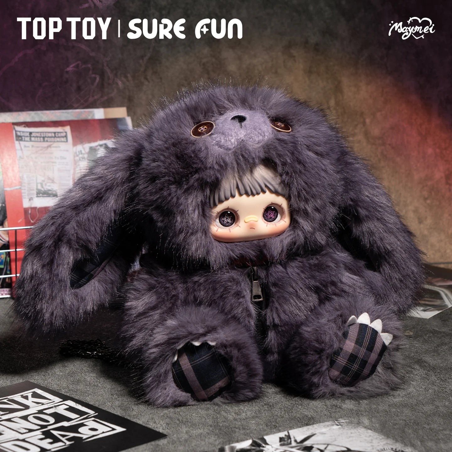 MAYMEI Rebel Doll Series Plush Backpack Blind Box