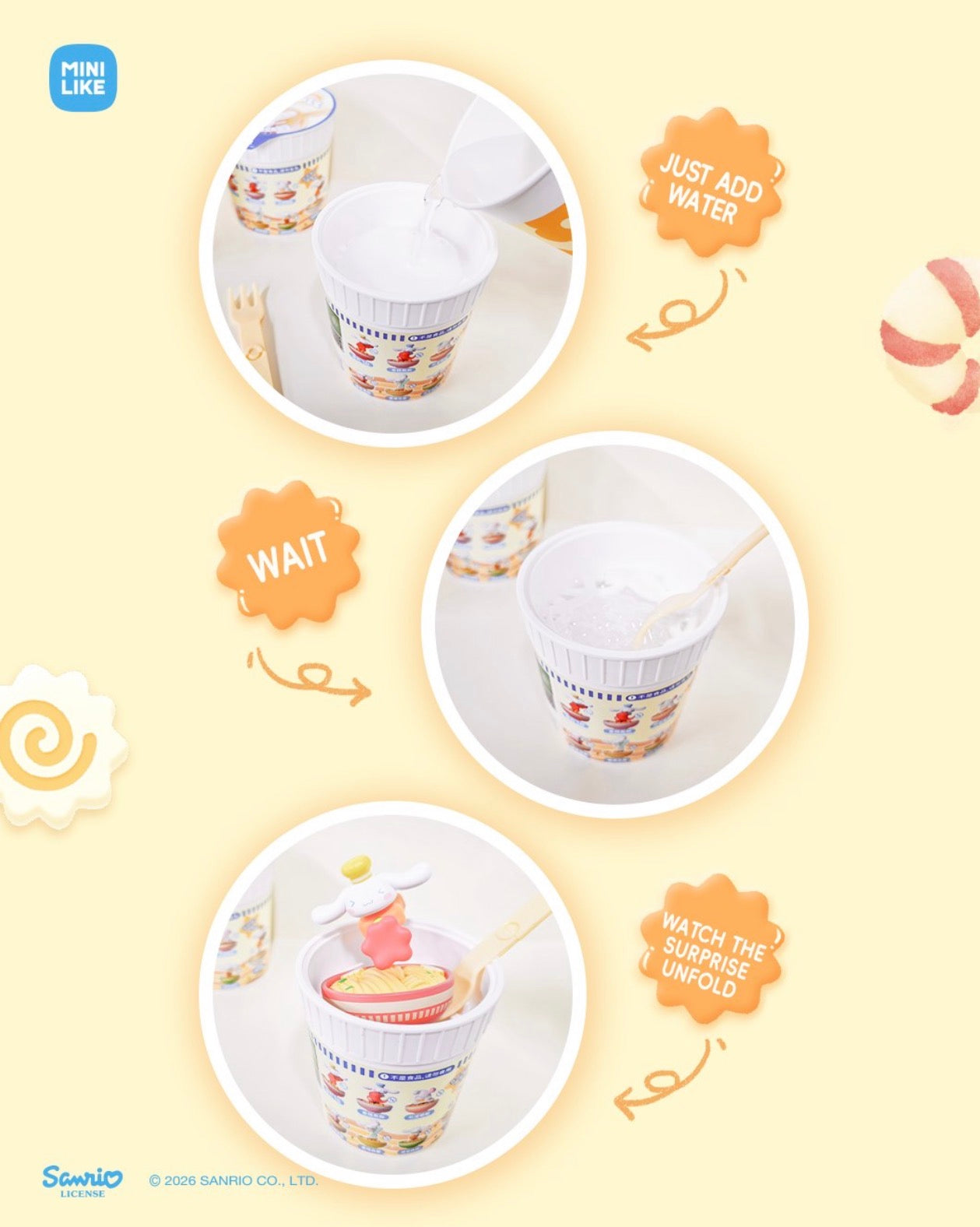 Cinnamonroll Ramen Blind Box