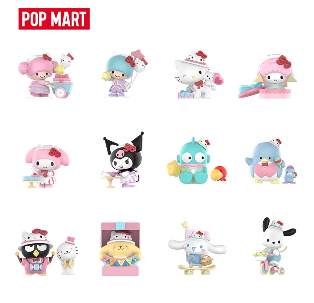 Hello Kitty 50th Anniversary Popmart Blind Box
