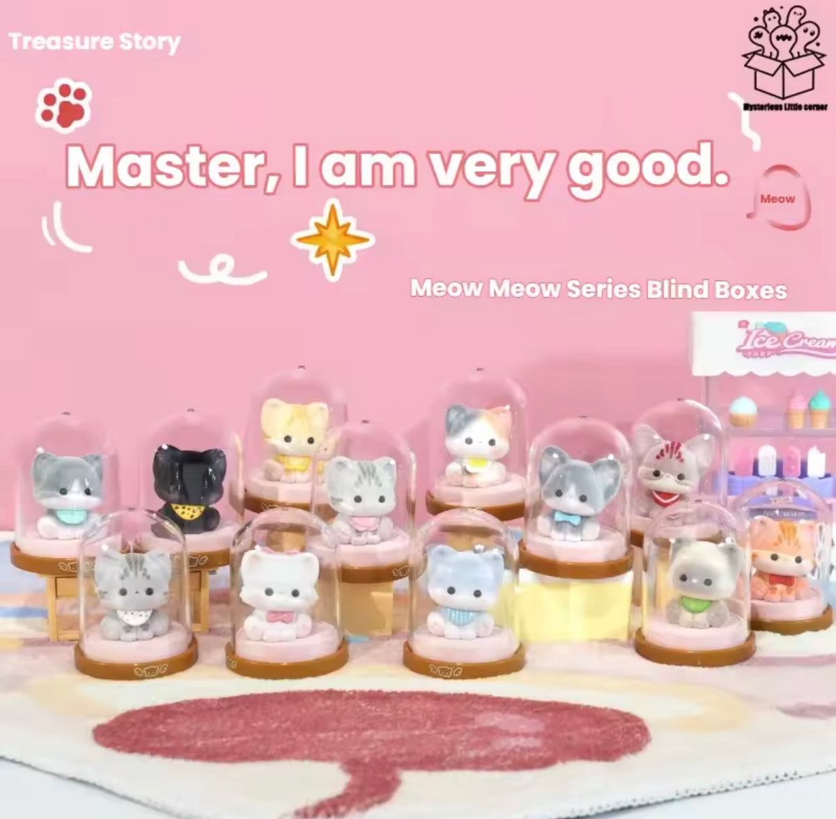 Cat in a Jar Figure Blind Box (1 Random)