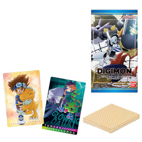 Digimon Wafer with cards