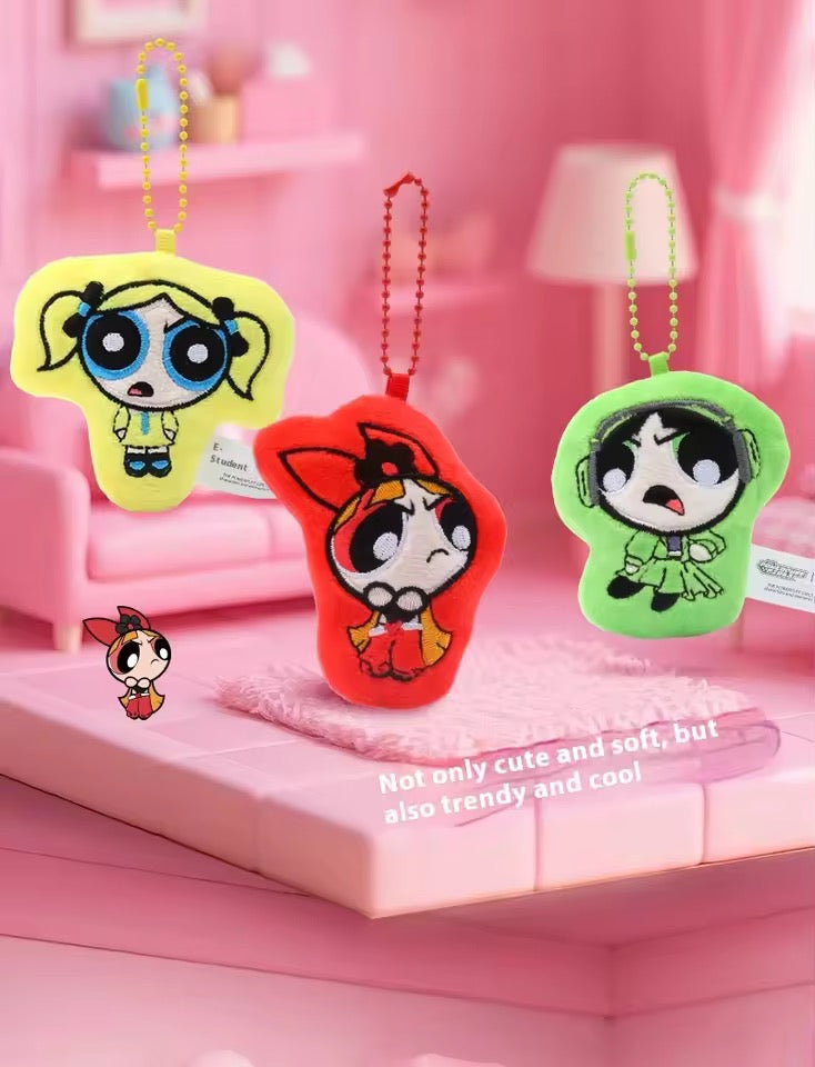 Powerpuff girls: plush & magnet charm (1 random)