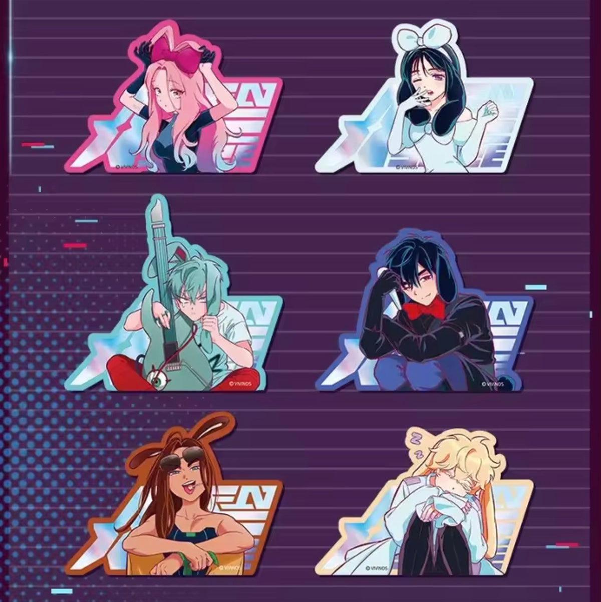 Alien Stage Rabbit Series Merch