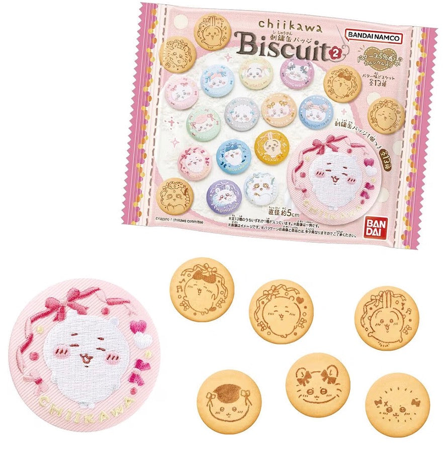 Chiikawa biscuits with charms