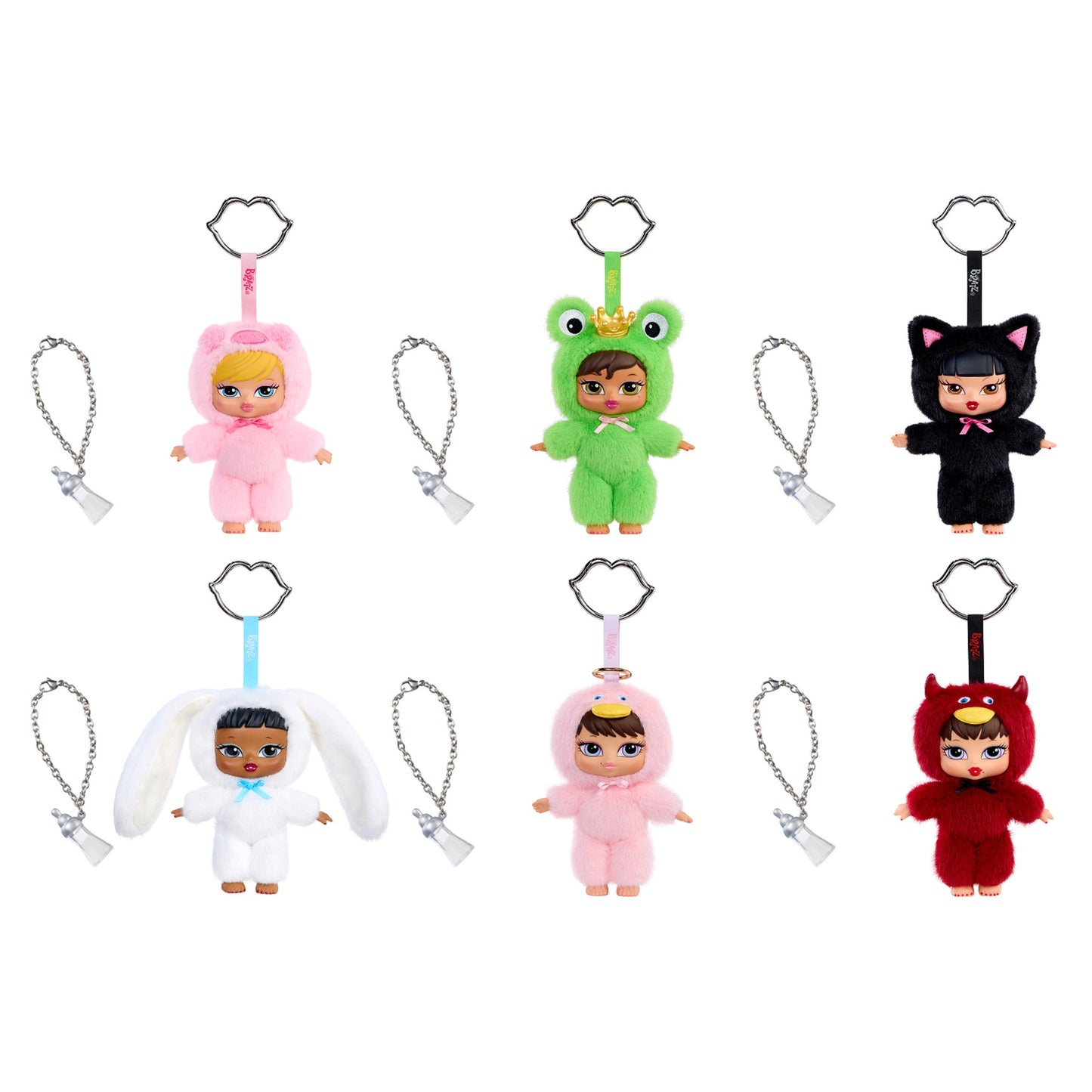 BRATZ: BRATZIEZ ICONZ SERIEZ PLUSH KEYCHAIN BLIND BOX