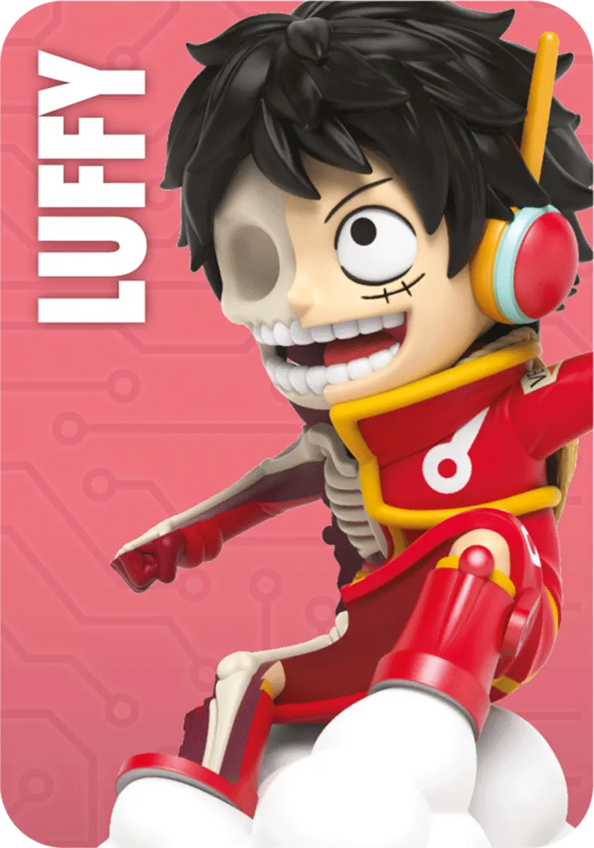 Mighty jaxx: One piece egghead blind box