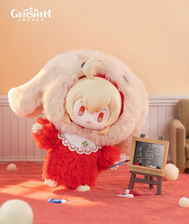 Genshin Impact: winter stay at home plush keychain series