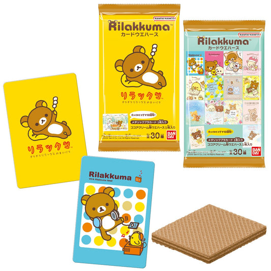 Rillakuma wafer with card
