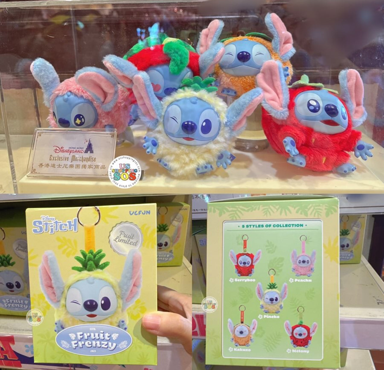 Stitch Hong Kong Disney Land Exclusive Blind Box (1 random)
