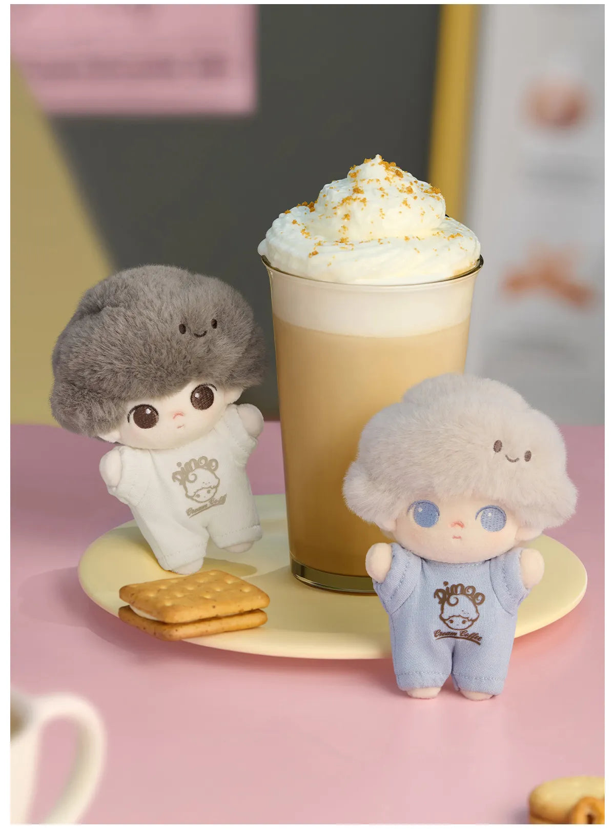 Pop Mart DIMOO Crush on Coffee plush charm blind box