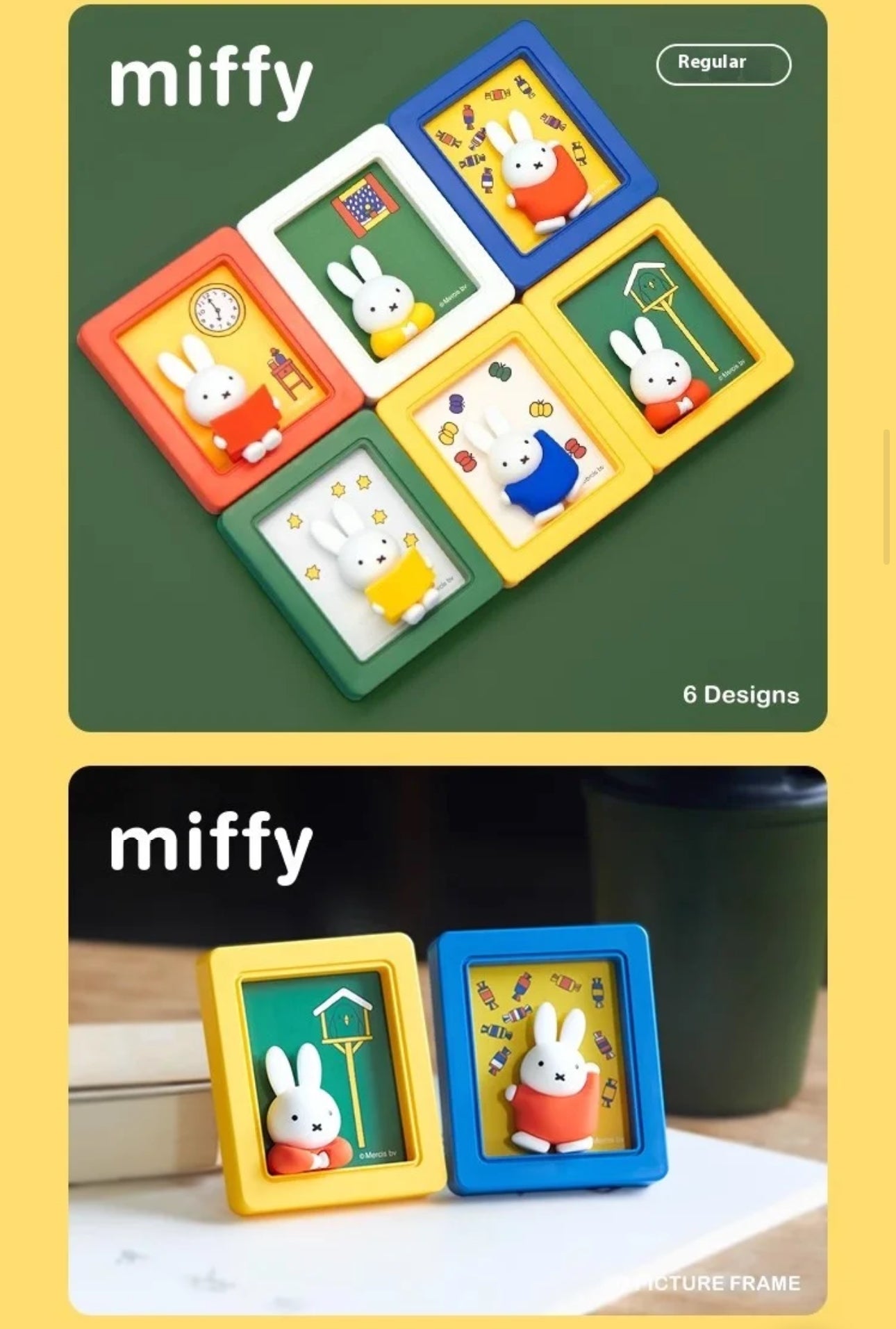 Miffy Frame Phone Stand Blind Box