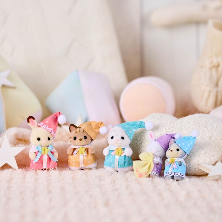 Sylvanian Families Gather Together! Baby Set - Pajama Party