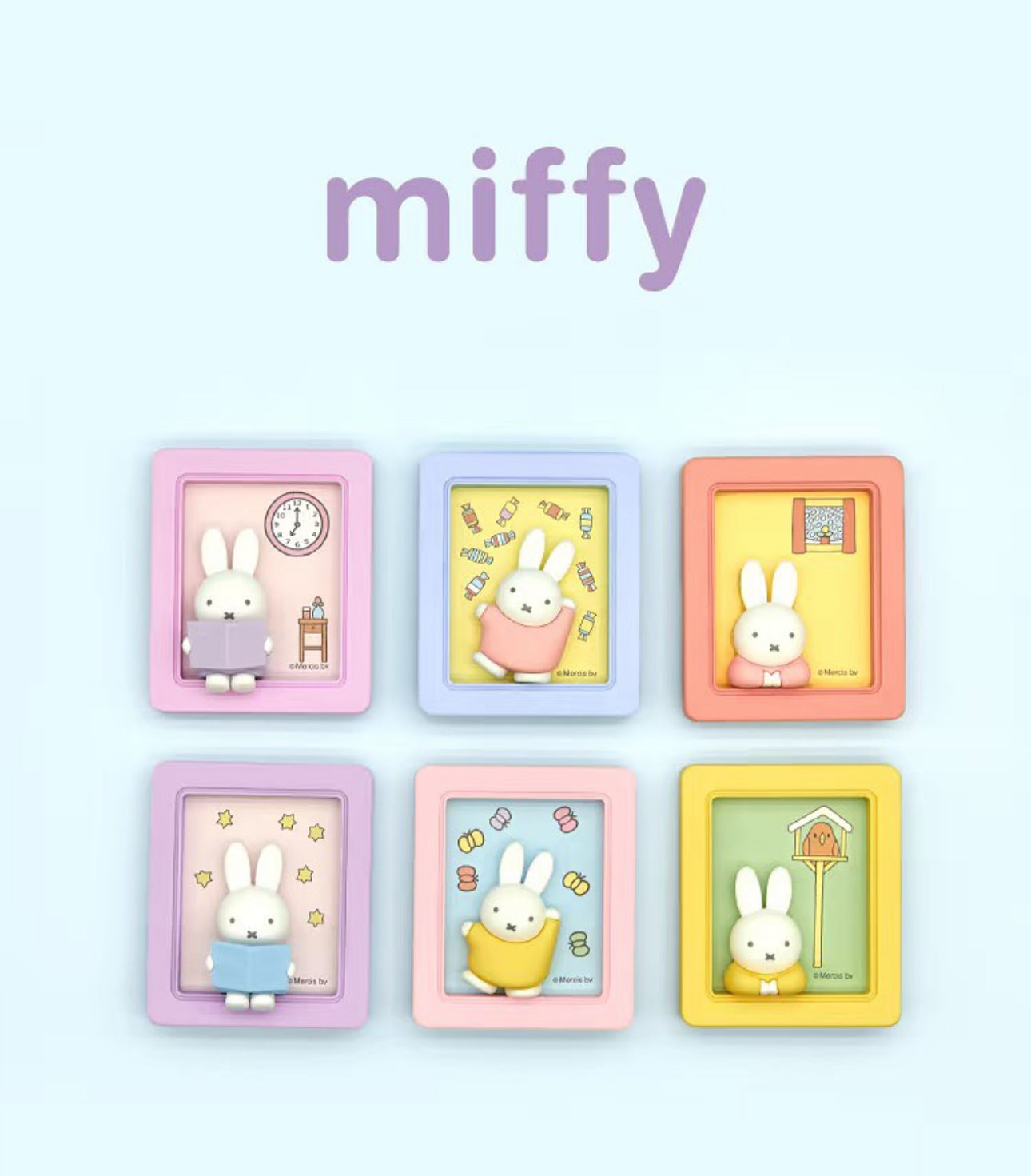 Miffy Pastel Phone Holder blind box