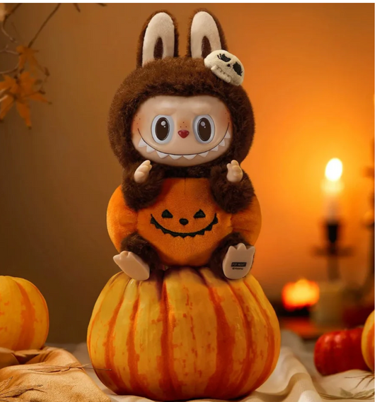 Labubu Pumkin Keychain Plush