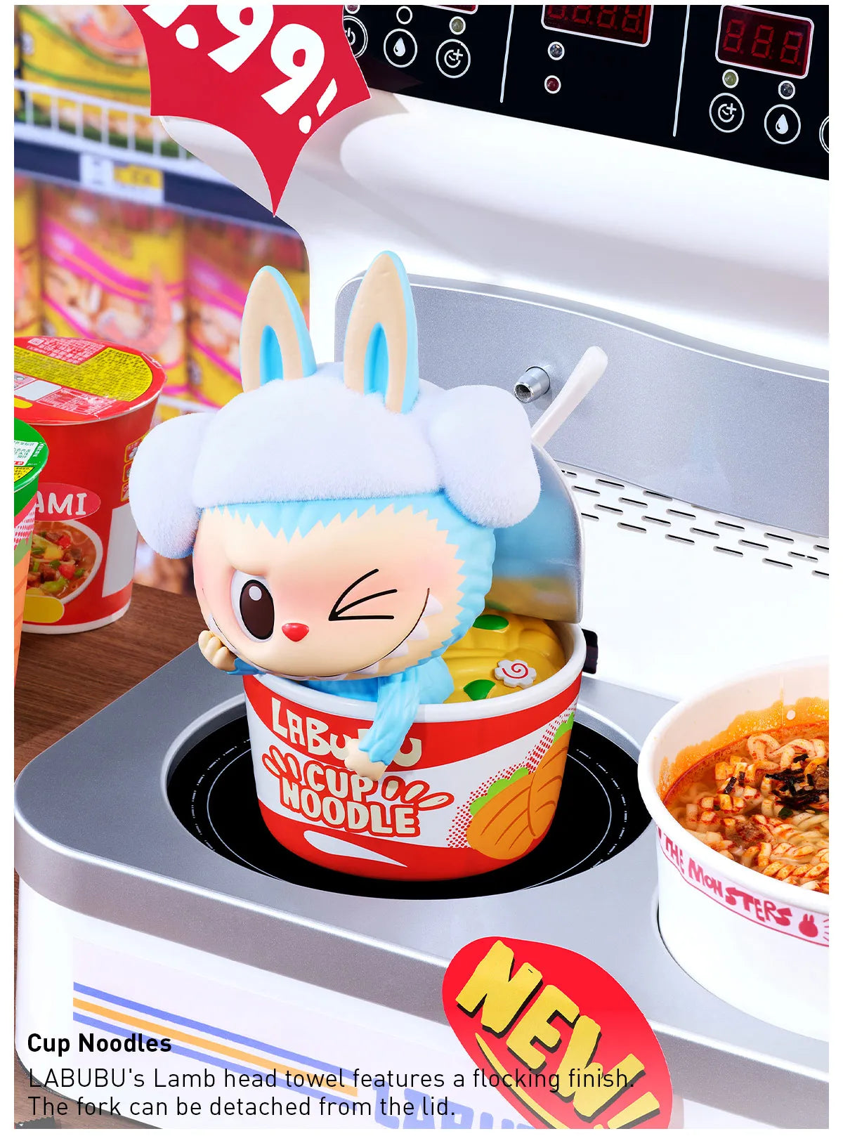 Labubu Wacky Market Blind Box (1 random)