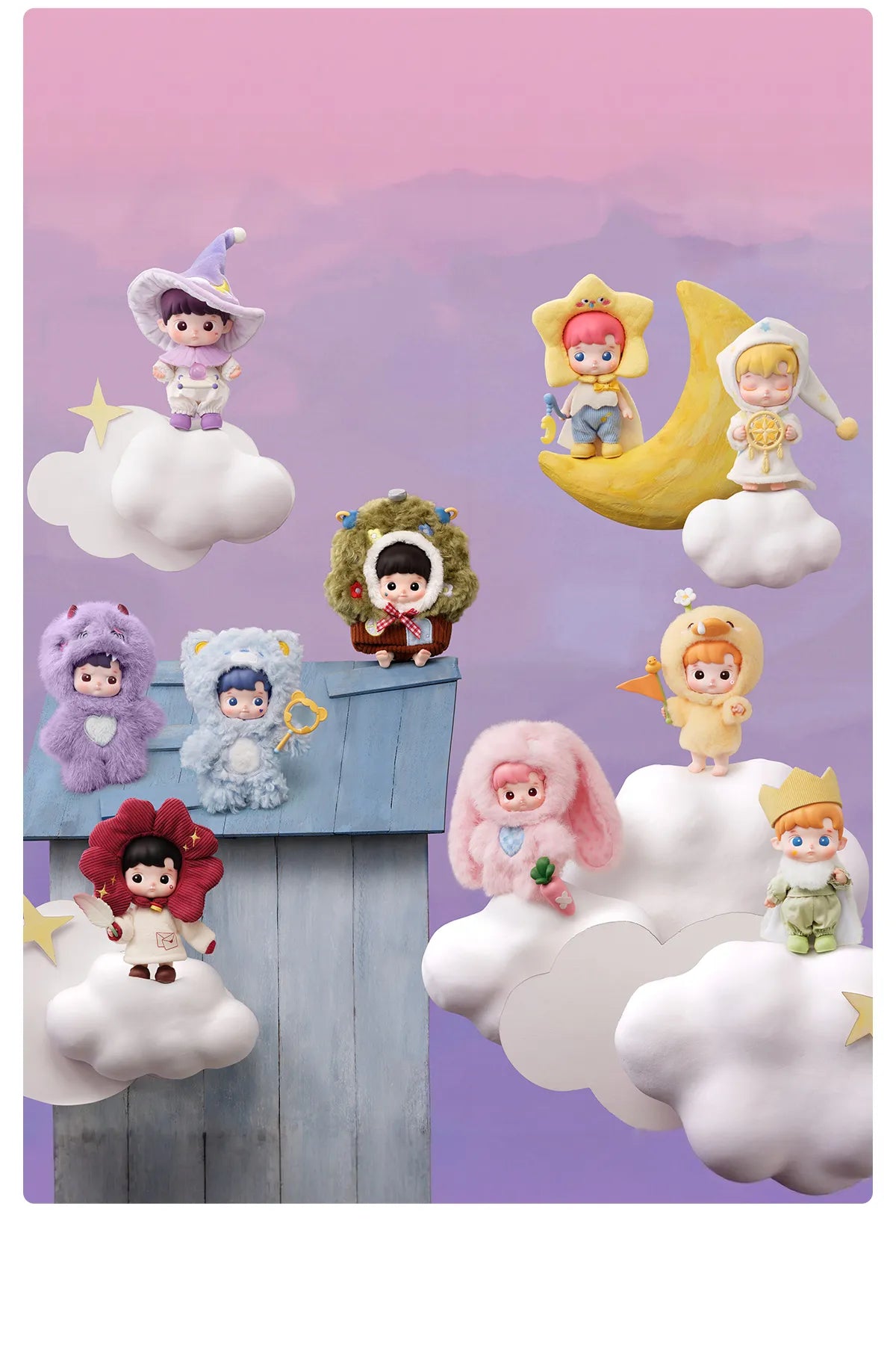 POP MART HACIPUPU Enchanted Realm Tales Series MINI Action Figure Blind Box