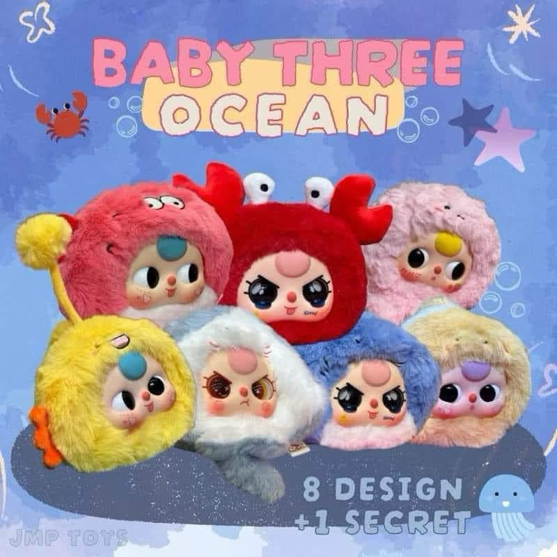 Baby Three Ocean Romance Plush (1 Random)