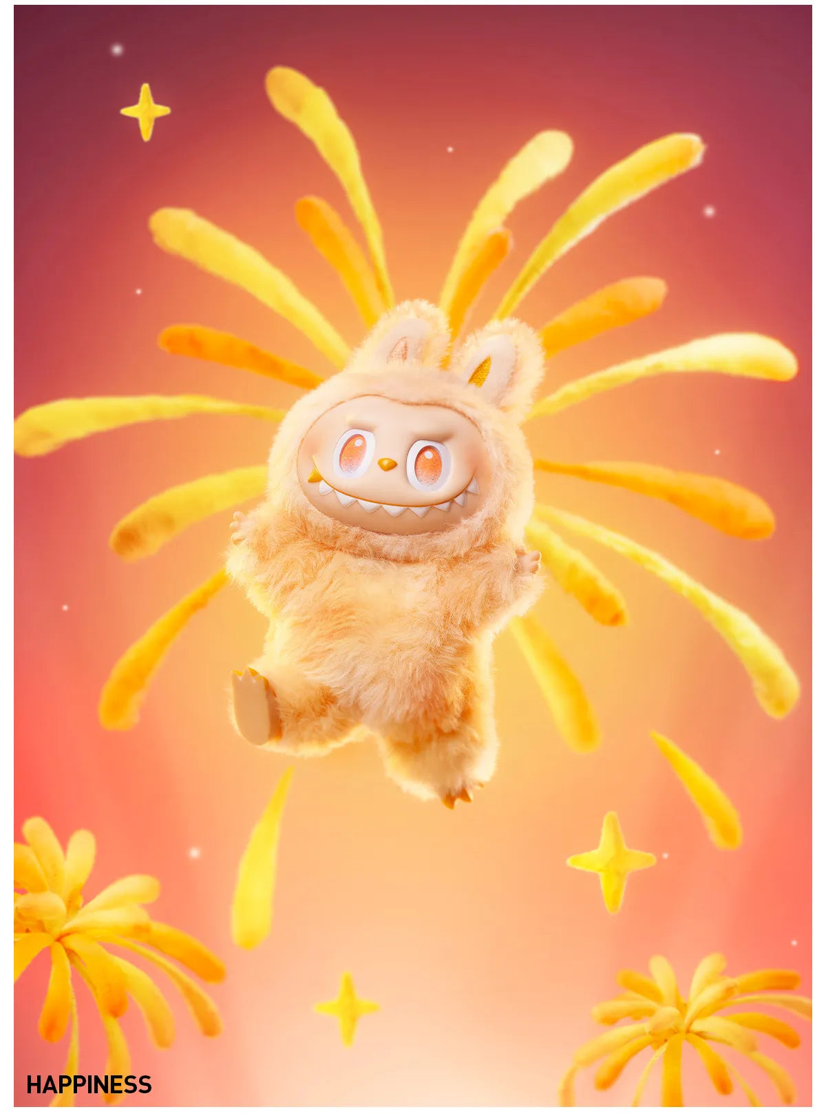THE MONSTERS Big into Energy Series Vinyl Plush Pendant Blind Box - Labubu