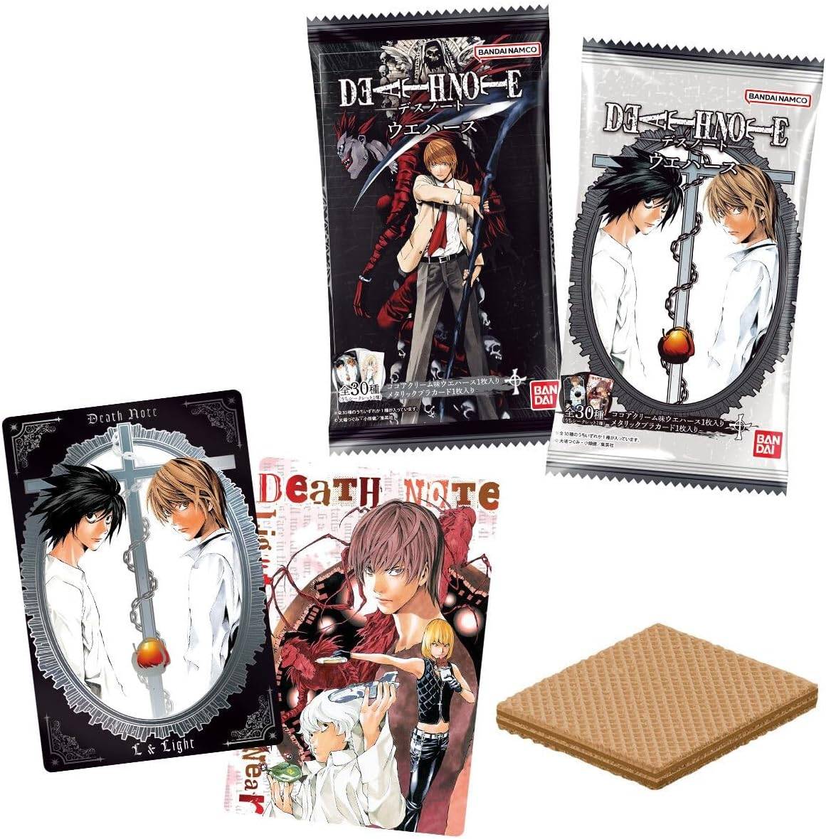 DEATH NOTE Wafers Metallic Card