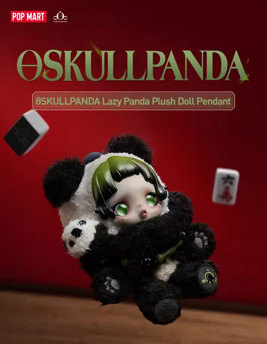 Skullpanda: Lazy Panda plush doll