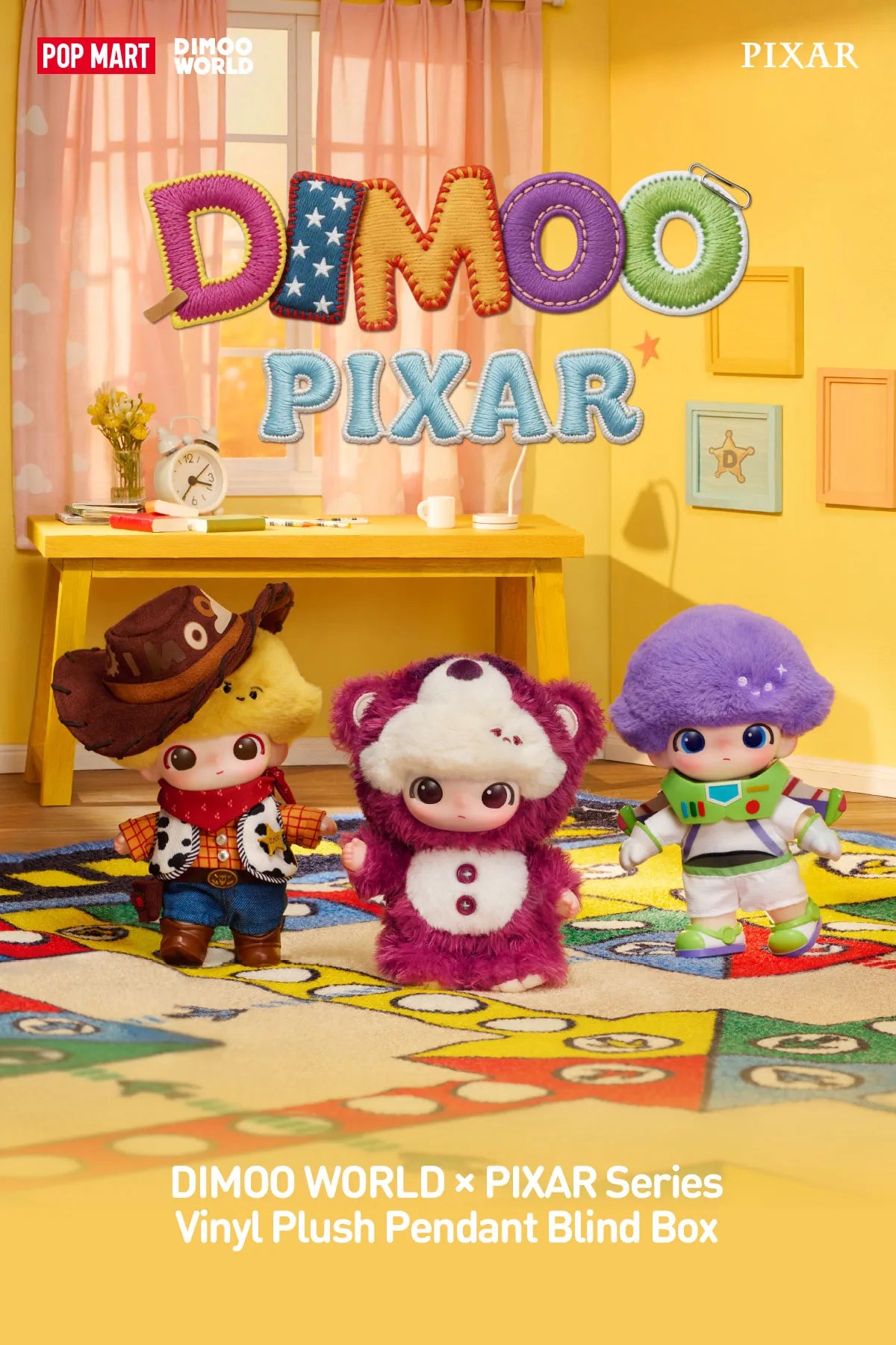 Dimoo Pixar plush blind box