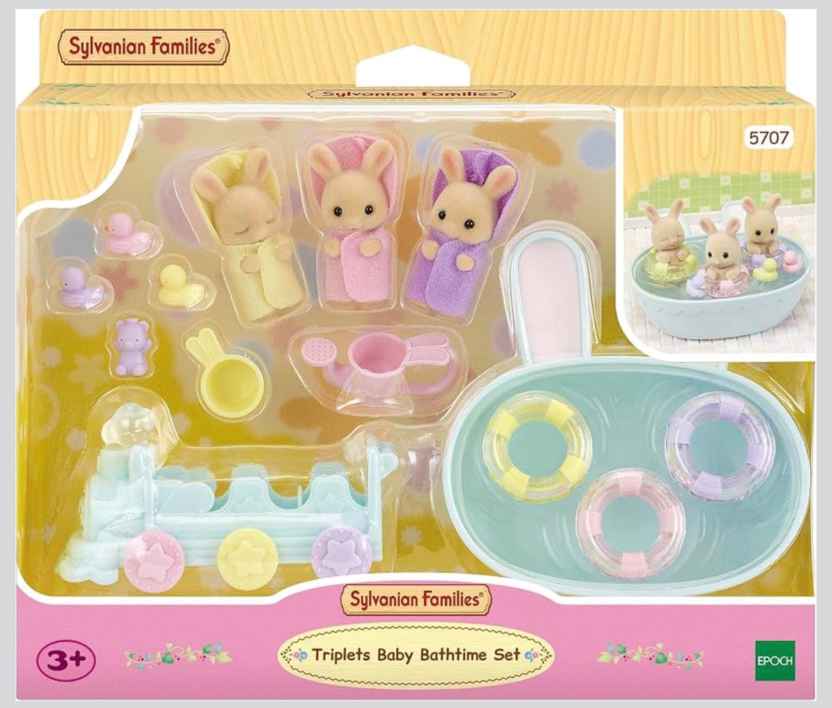 Sylvanian families: Baby triplets set