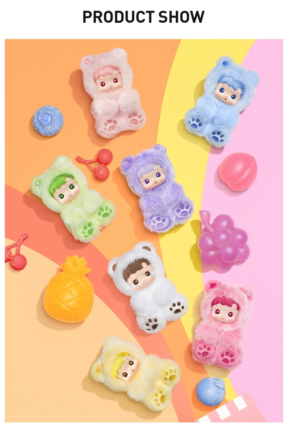 Hacipupu Gummy Bear Blind Box(1 Random)