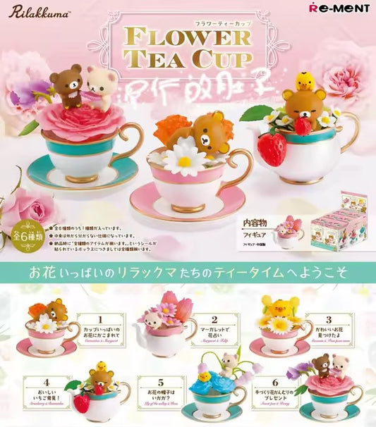 Rillakuma rose teacup blind box
