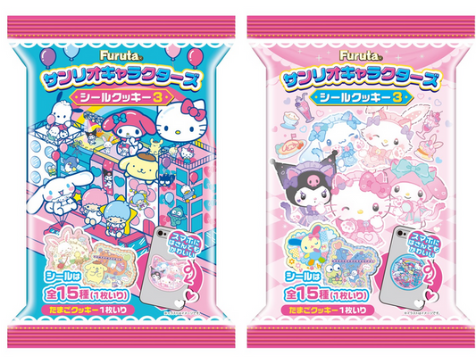 Furuta Sanrio Characters Sticker Cookie Vol.3