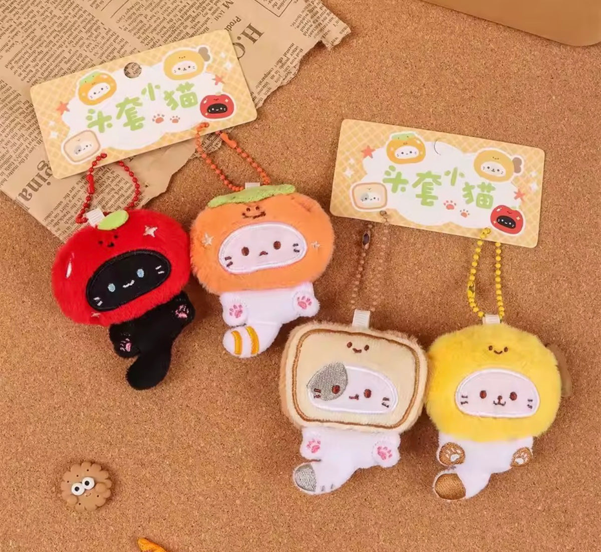 Cats pendant set