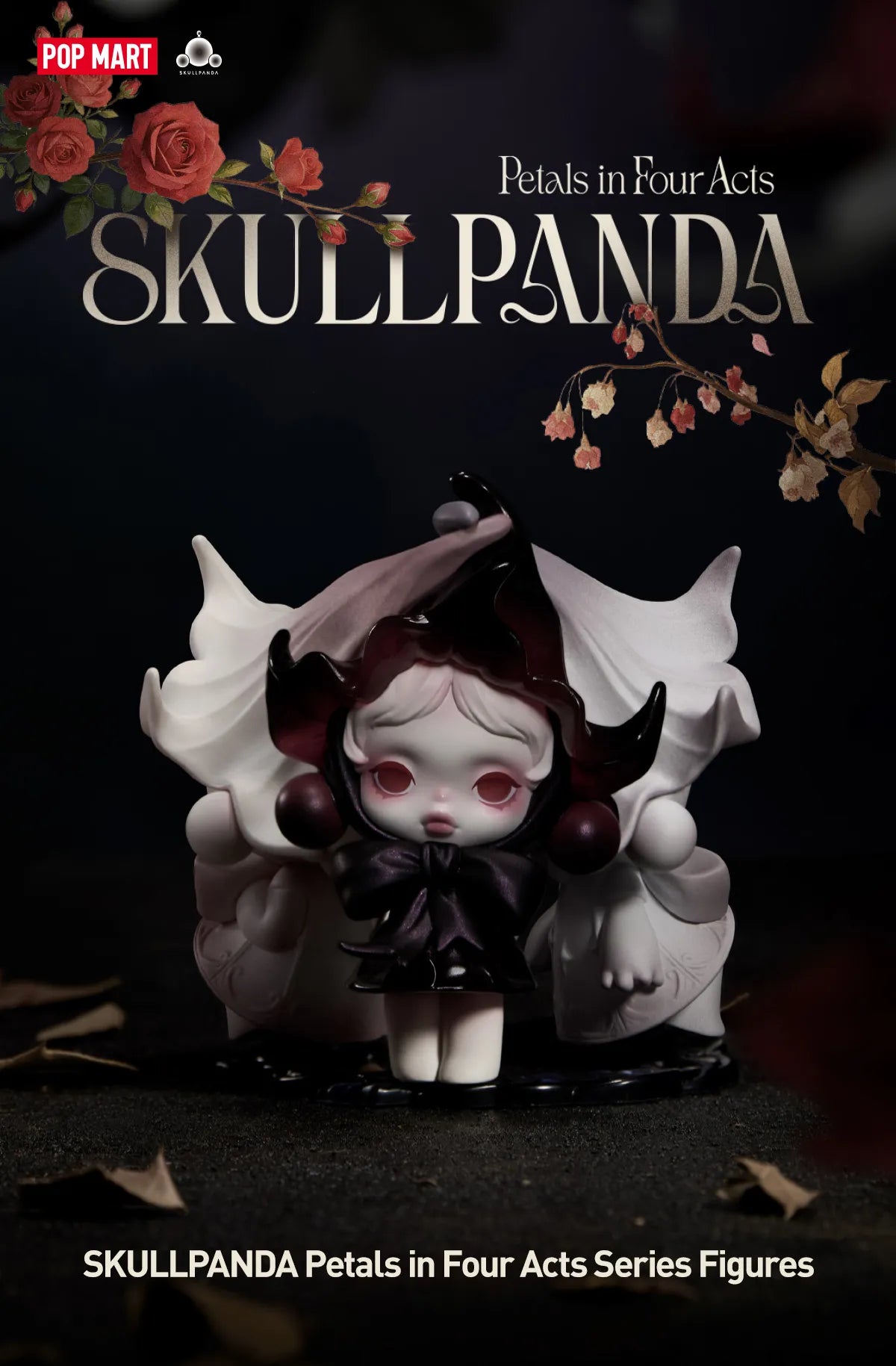 POP MART SKULLPANDA Petals in Four Acts Blind Box
