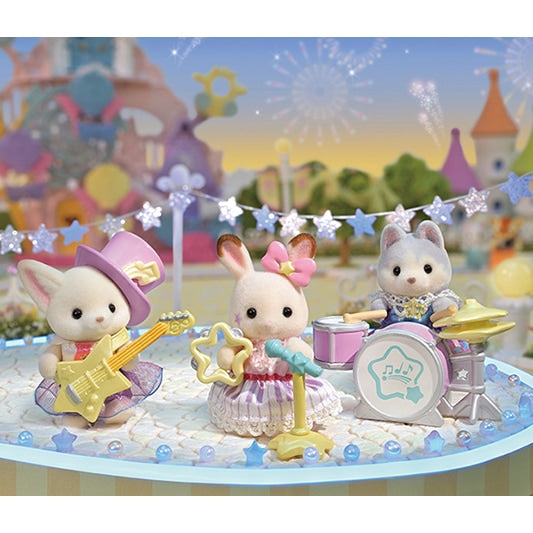 Sylvanian Families Baby Starry Concert Set: 40th-anniversary limited-edition
