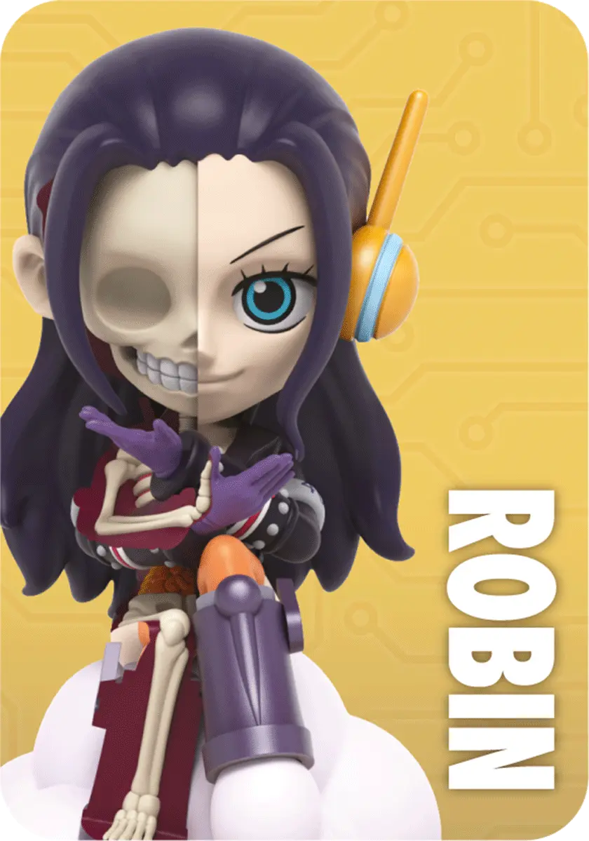 Mighty jaxx: One piece egghead blind box