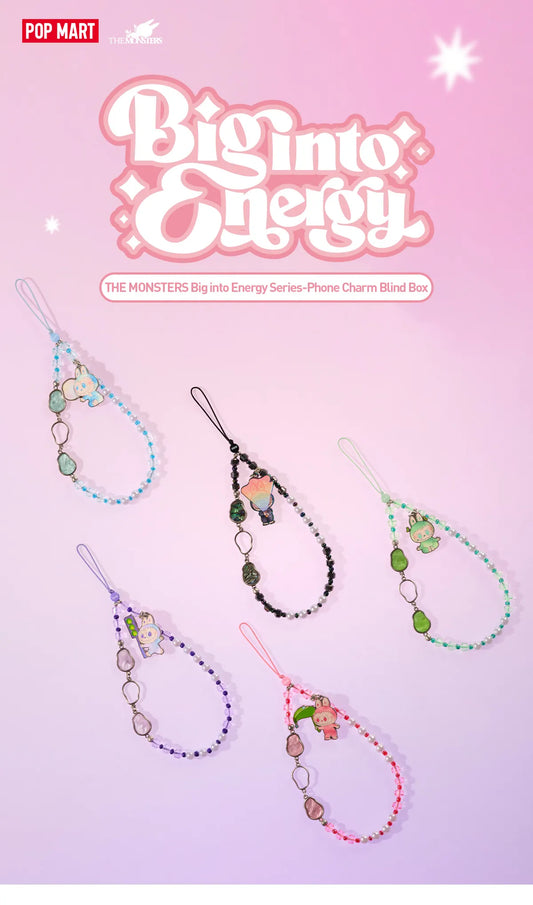 THE MONSTERS Big into Energy Series Phone Charm Blind Box