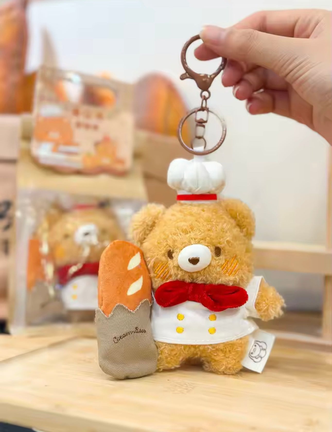 Bakery bear plushies