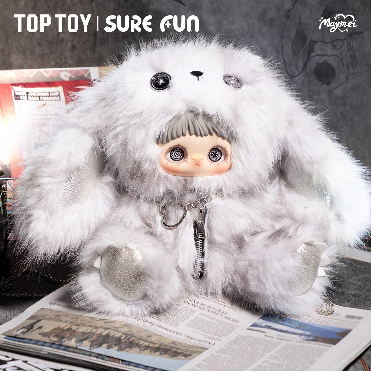 MAYMEI Rebel Doll Series Plush Backpack Blind Box