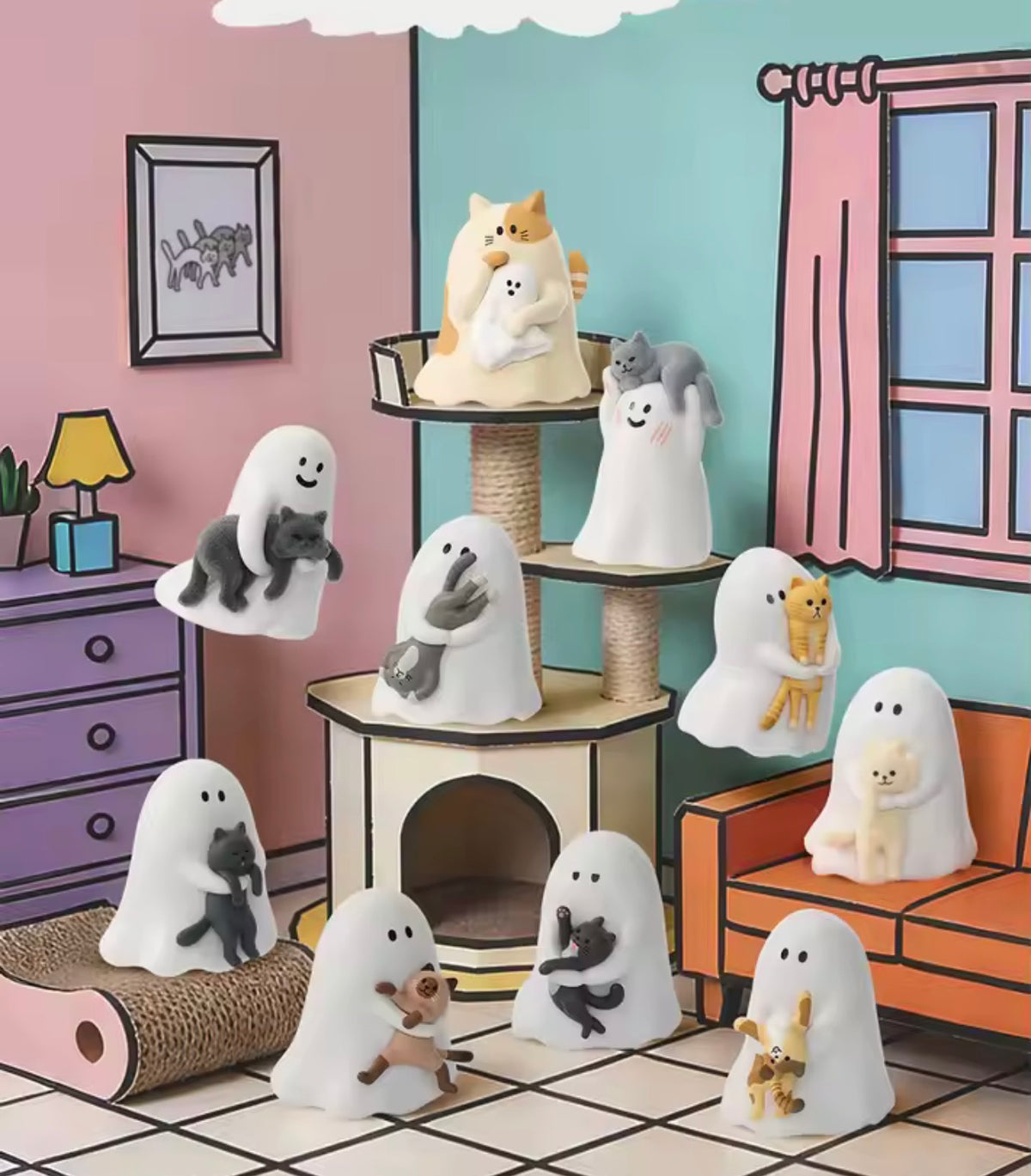 Ghost behold my cat blind box