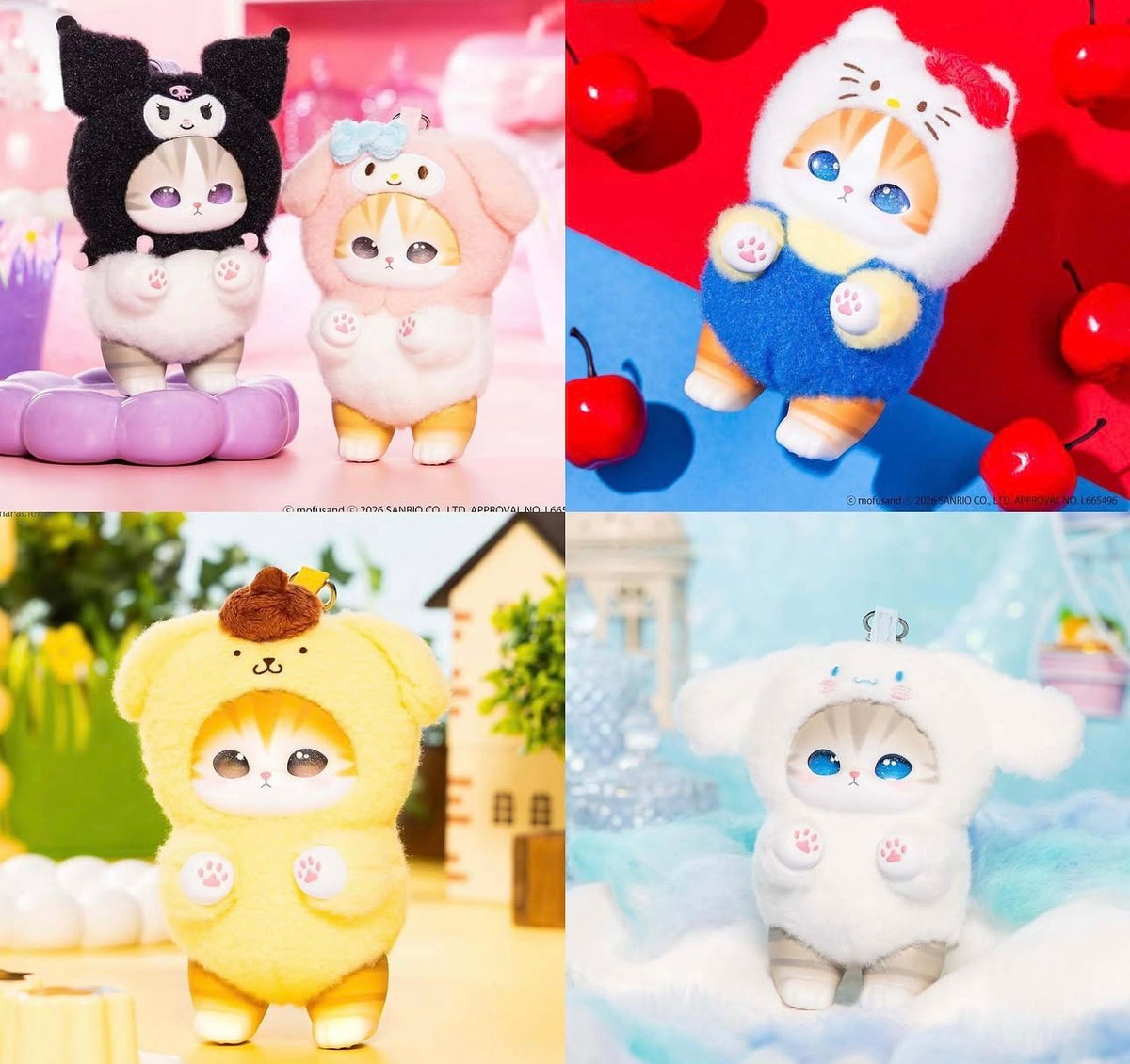 Mofusand x Sanrio series (2) blind box