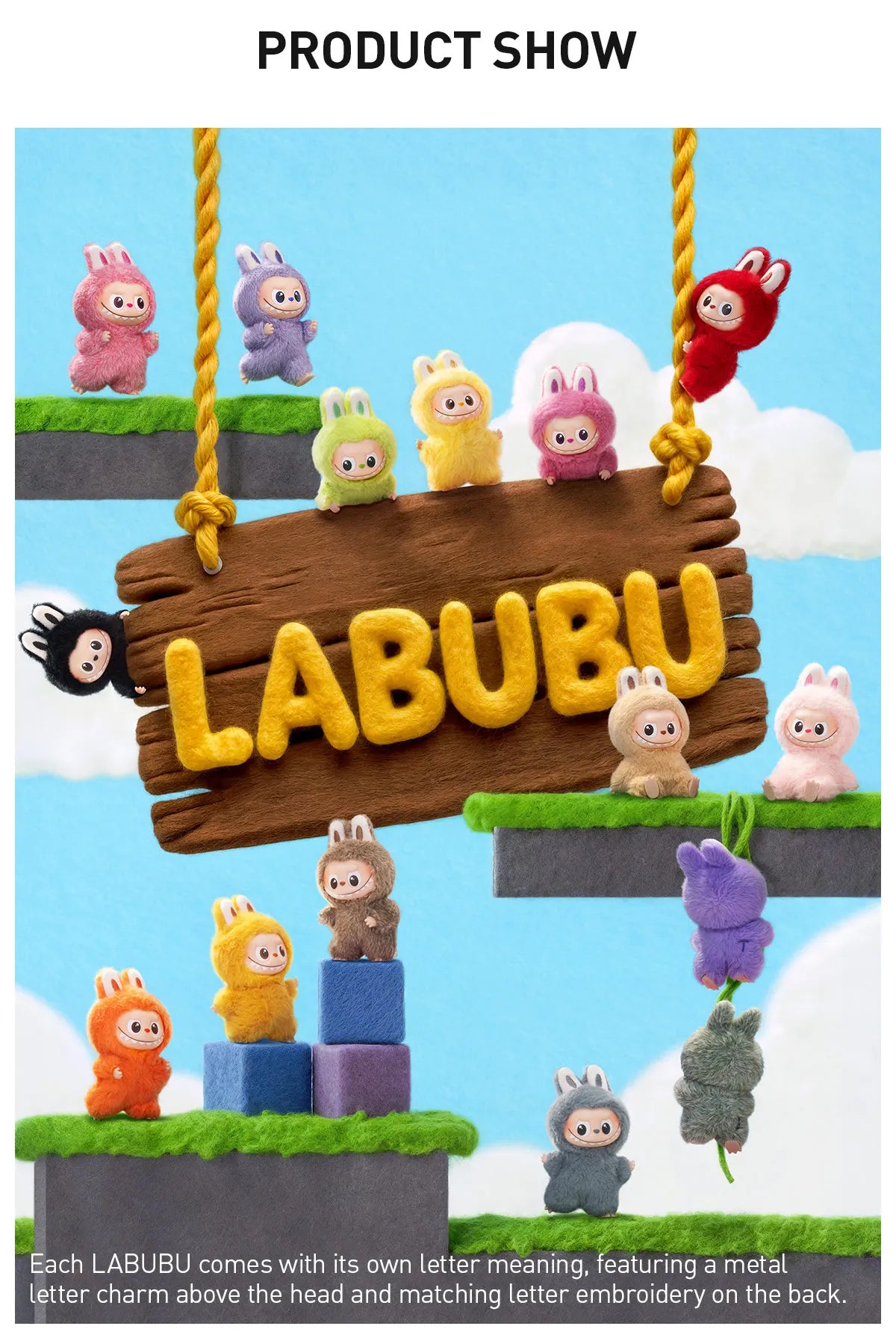 Labubu: Pin for Love blind box (A-M)