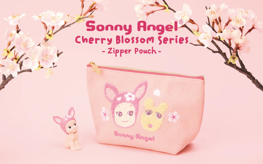 Sonny Angel: Cherry Blossom Zipper pouch