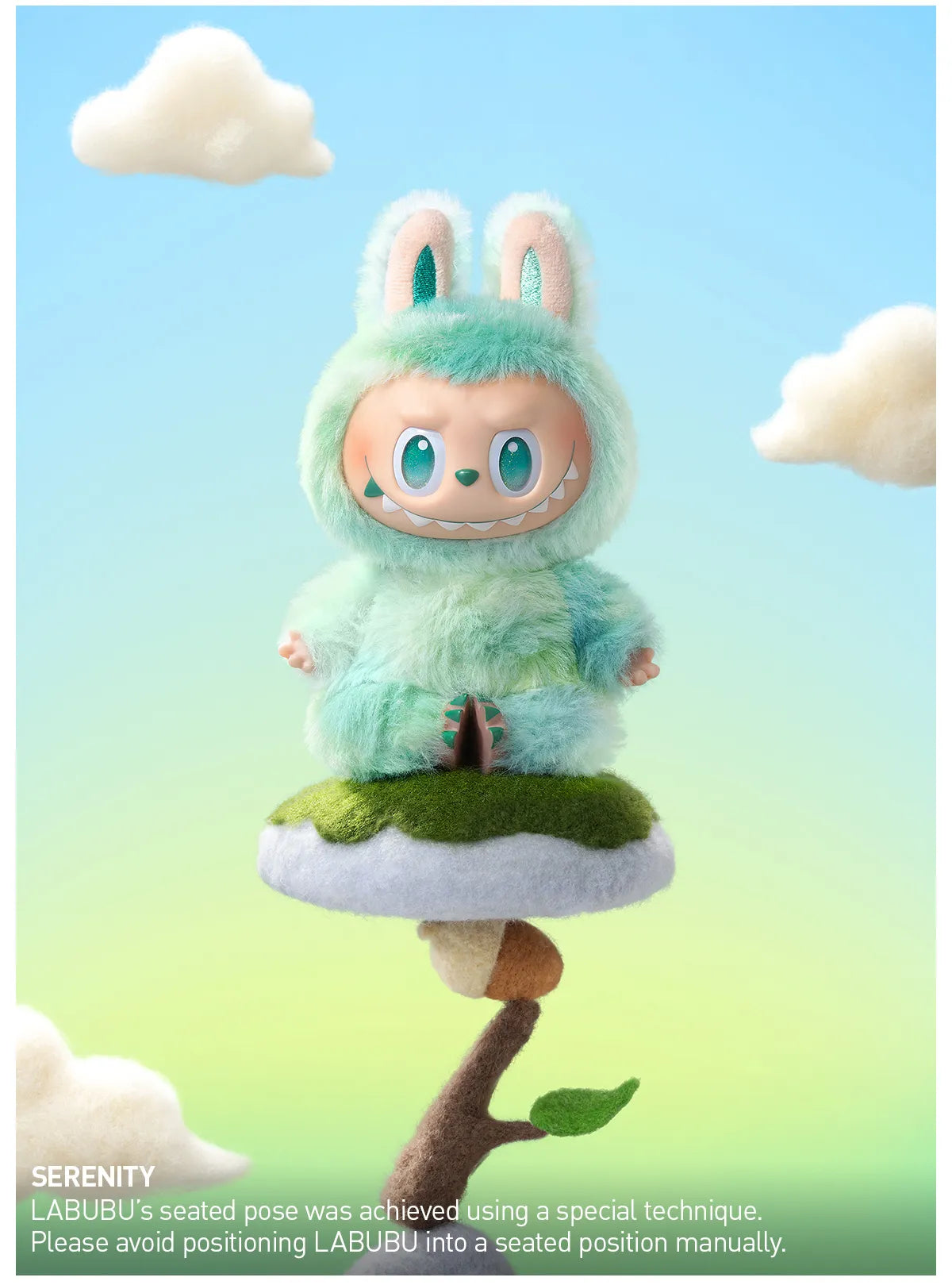 THE MONSTERS Big into Energy Series Vinyl Plush Pendant Blind Box - Labubu