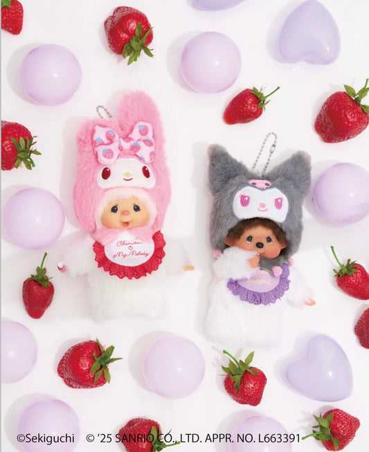 Monchichi X Kuromi and My Melody