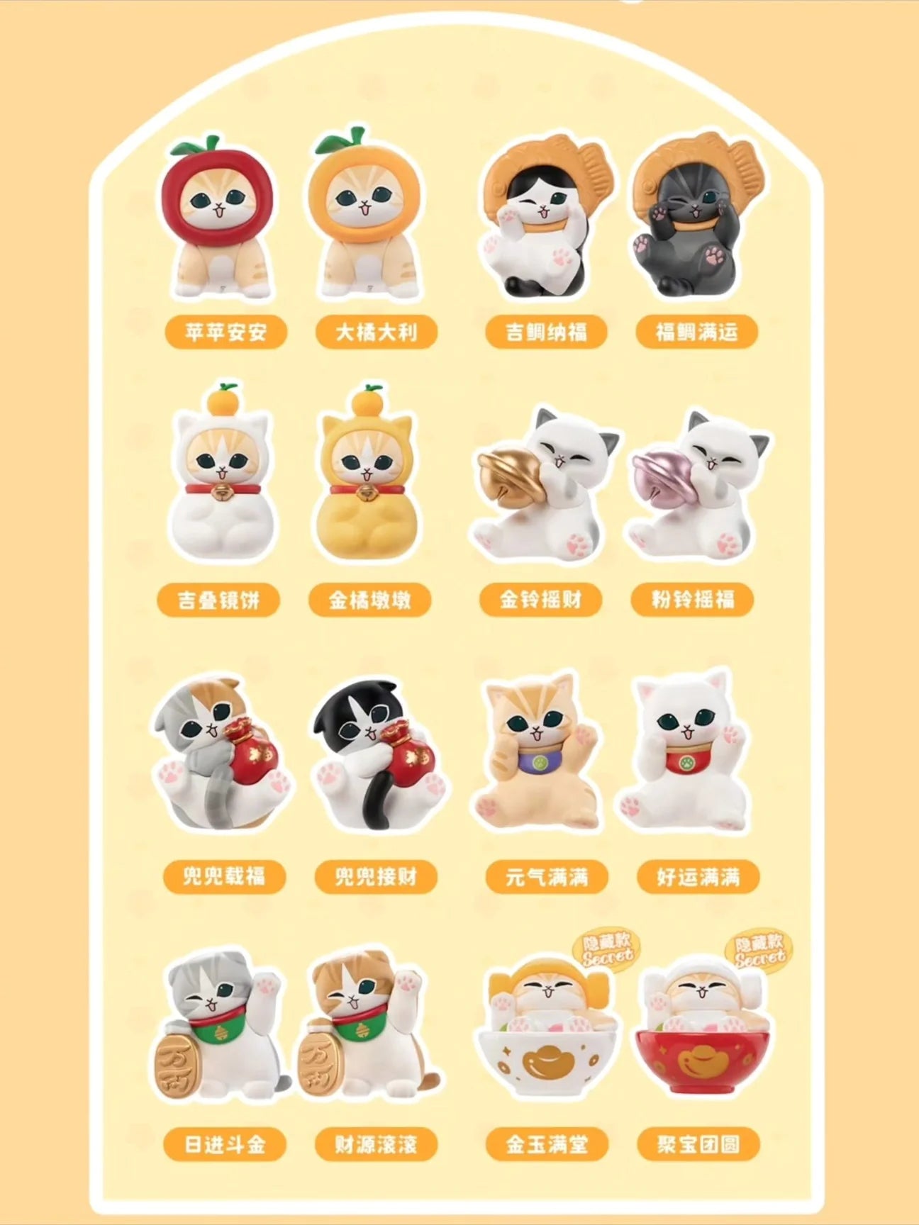 Funism Mofusand Fortune Cat Series Blind Box