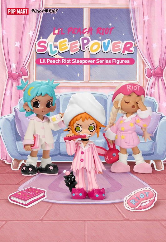 Lil peach riot pop mart: sleepover blind box