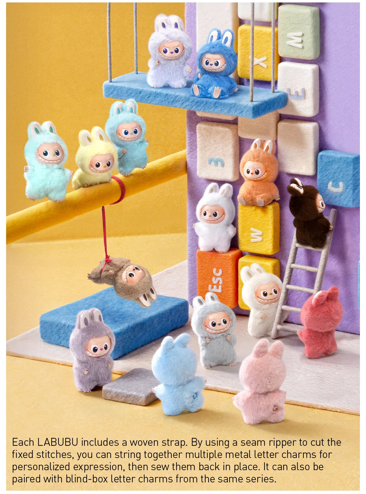 Labubu: Pin for Love blind box (A-M)